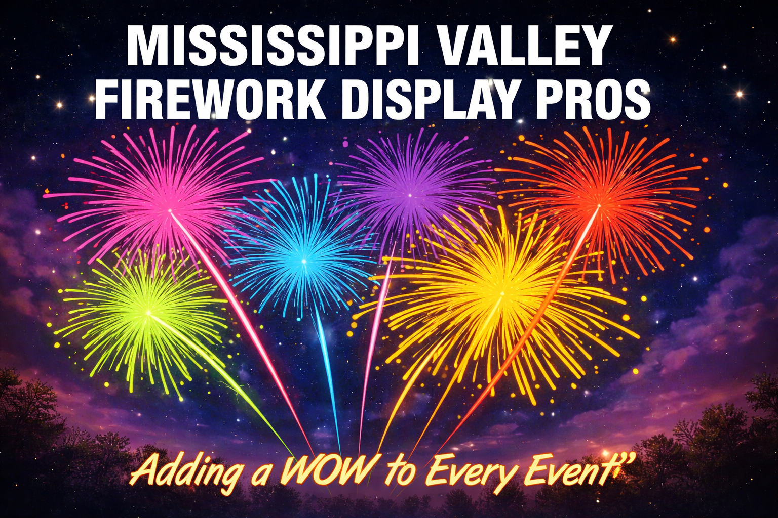 Professional fireworks display lighting up the night sky